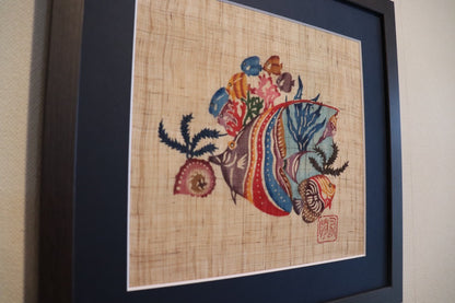 【額装】熱帯魚 -玉那覇有勝-