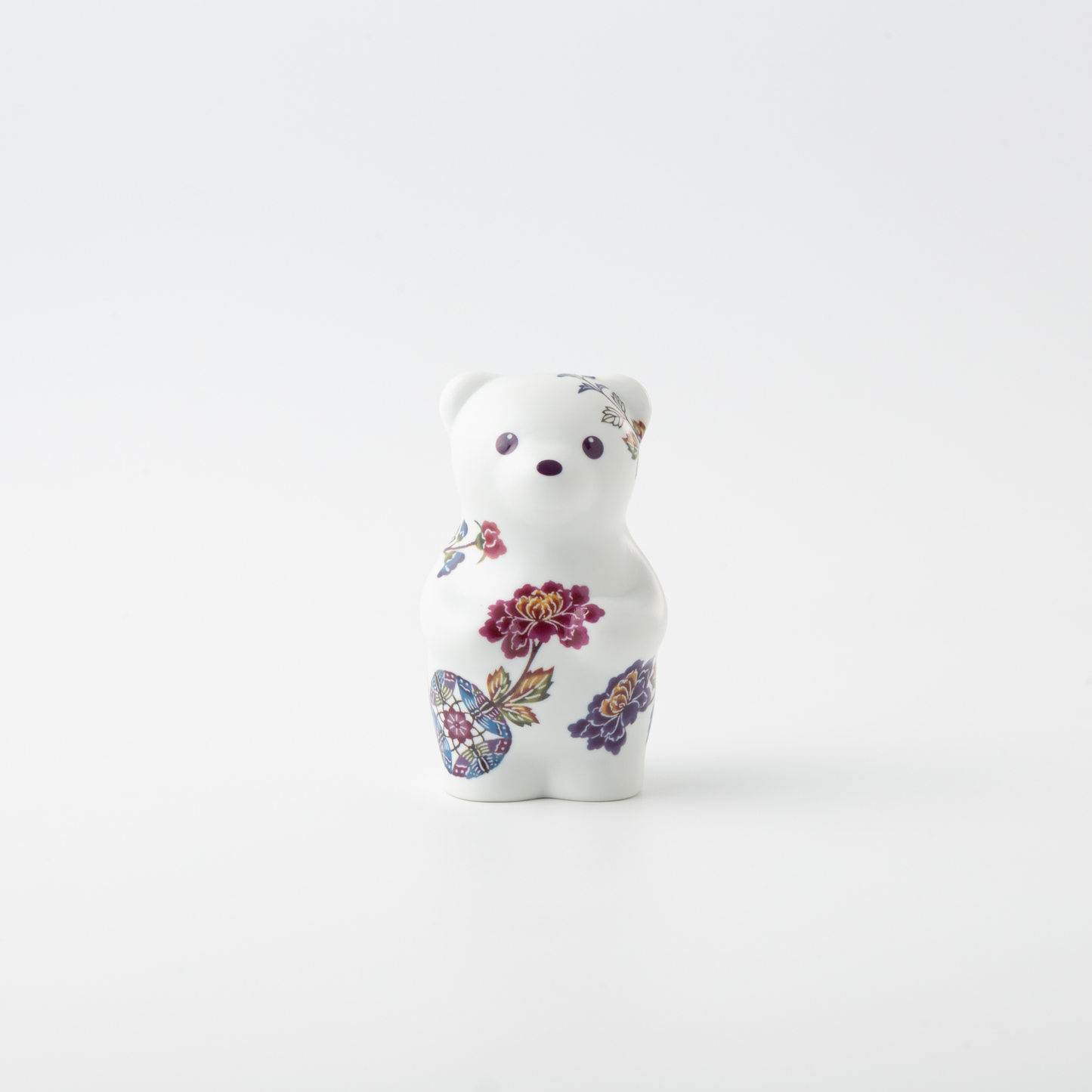 momoco bear 琉球びんがた【ぼたん】有田焼 – Ryukyu BINGATA Online Store