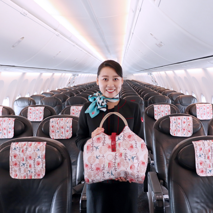 琉球びんがたマルシェバッグ〈夢見る旅路〉持ち手：シルバー