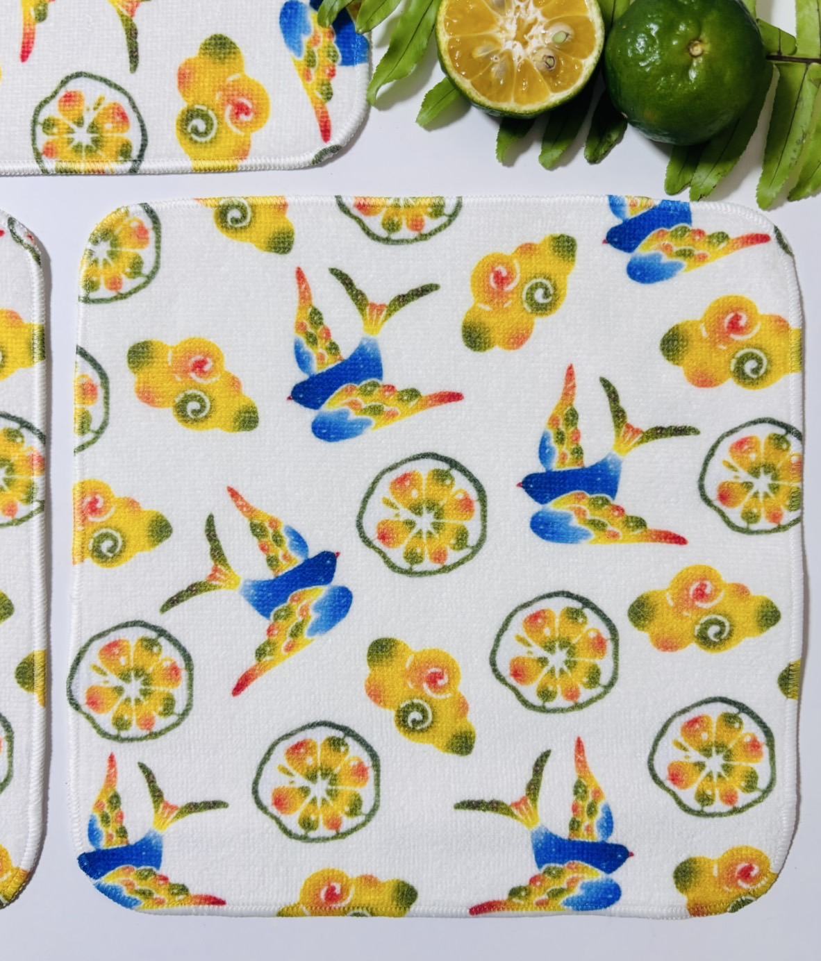 琉球びんがたミニハンカチタオル